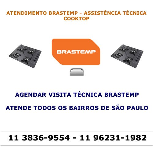 Assistência Técnica Brastemp Cooktop